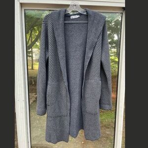 Carve Designs Alamosa Hooded Cardigan Sweater Jacket Women's Size Small/Med/Lg.